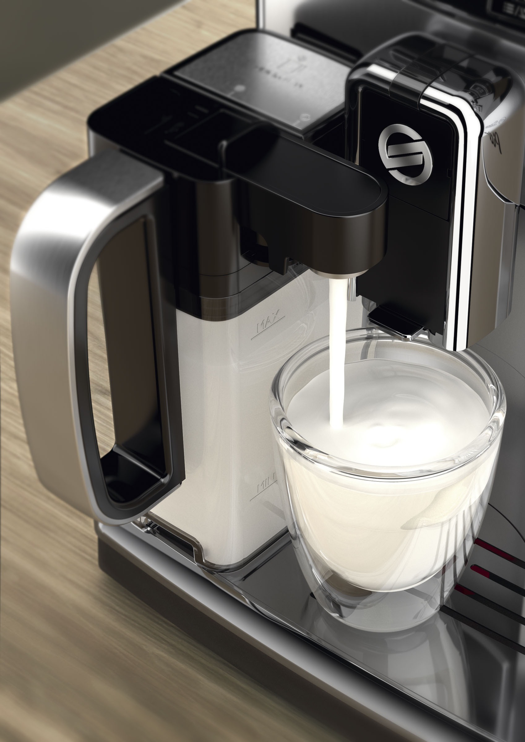 SAECO HD8927/01 PicoBaristo Kaffeevollautomat Silber/Schwarz