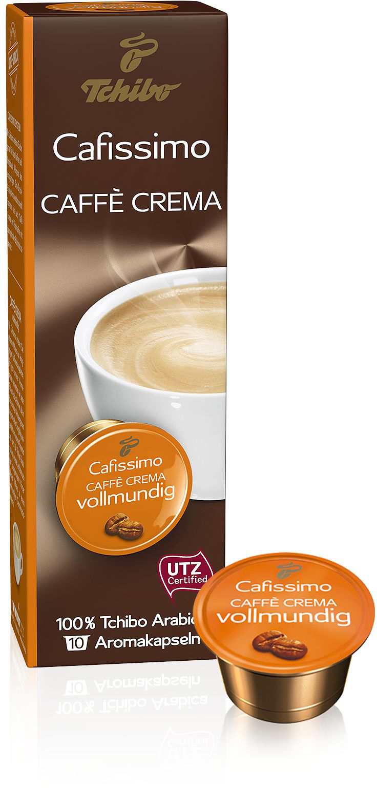 TCHIBO Caffè Crema vollmundig Kaffeekapseln (Tchibo Cafissimo)