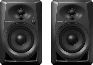 PIONEER DJ Pioneer DM-40 - Diffusore monitor attivo compatto - paio - 4" - Nero - Monitor con casse altoparlanti (Nero)