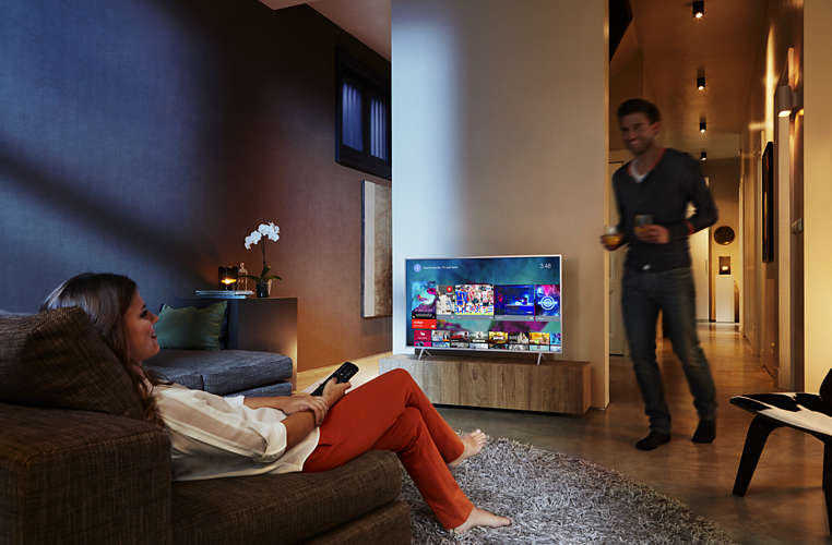 PHILIPS 49PFS5501/12 49 inç 123 cm Ekran Android Dahili Uydu Alıcılı SMART Full HD Ultra İnce LED TV