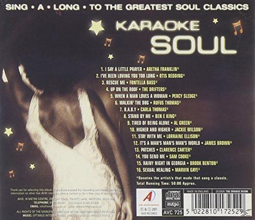 VARIOUS - Karaoke Soul  - (CD)