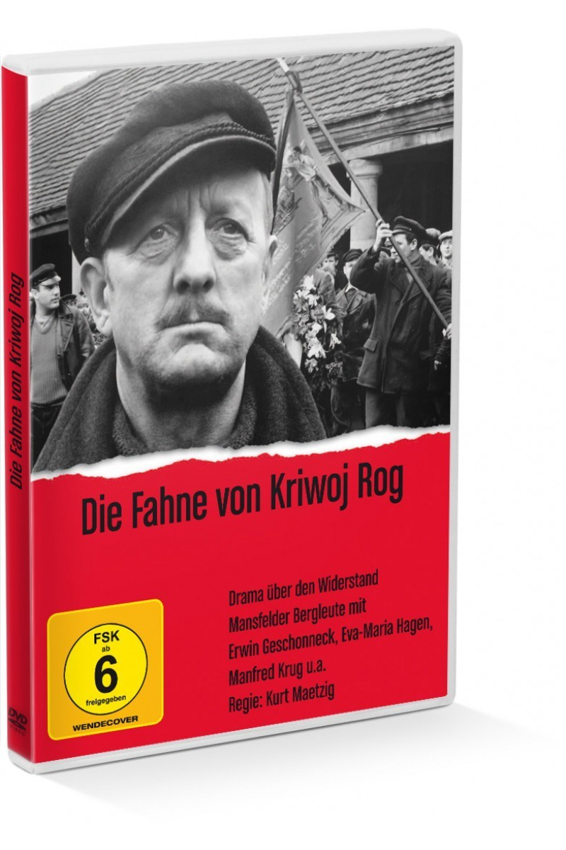 DVD-Hülle mit einem Mann mit Hut auf dem Cover. Roter Hintergrund mit deutschem Text. Film handelt von Widerstand.