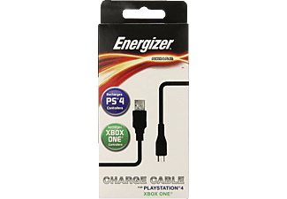 ENERGIZER Energizer Cavo di ricarica per PS4/Xbox One - Cavo USB (Nero)