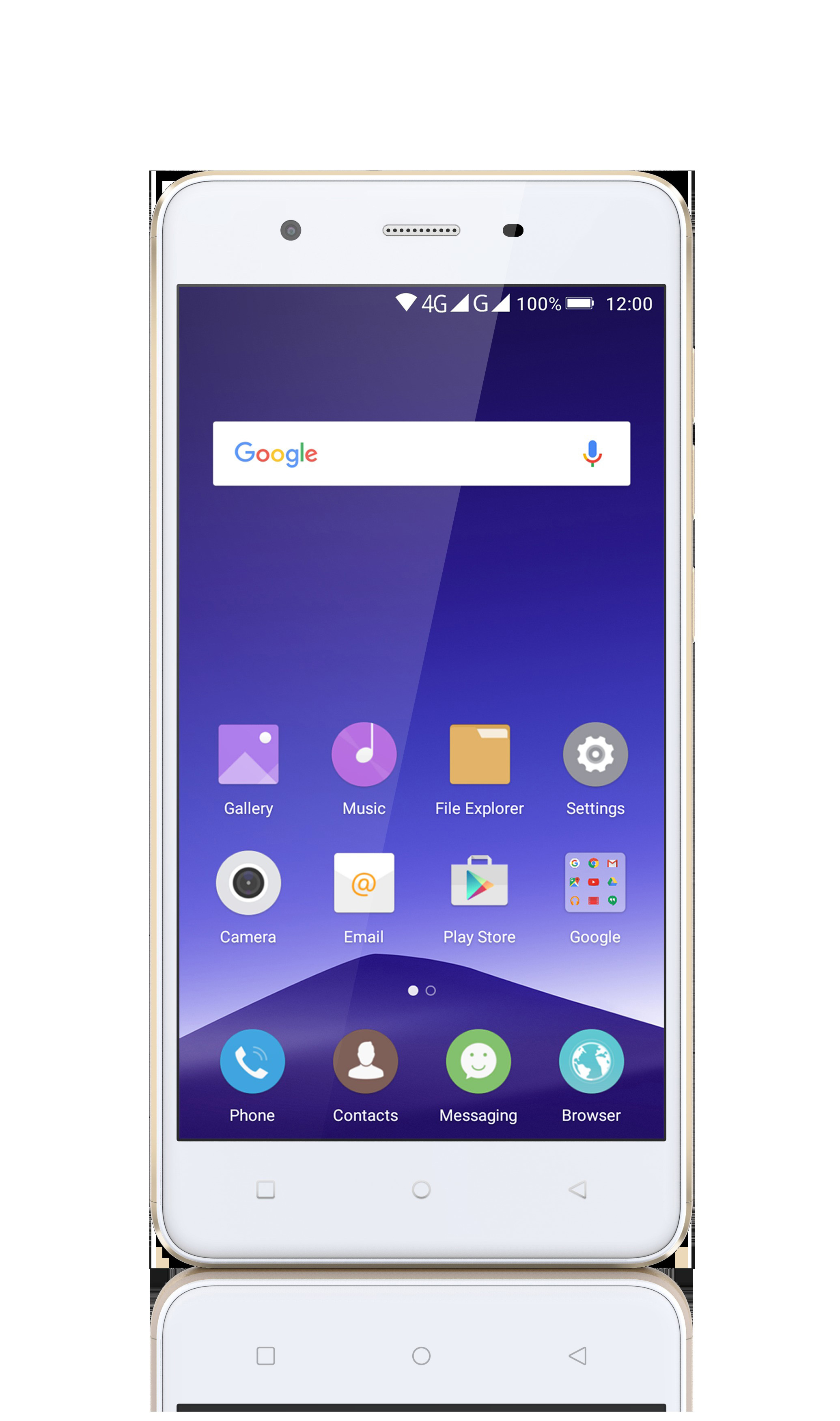 MOBISTEL CYNUS F10 16 GB Gold Dual SIM