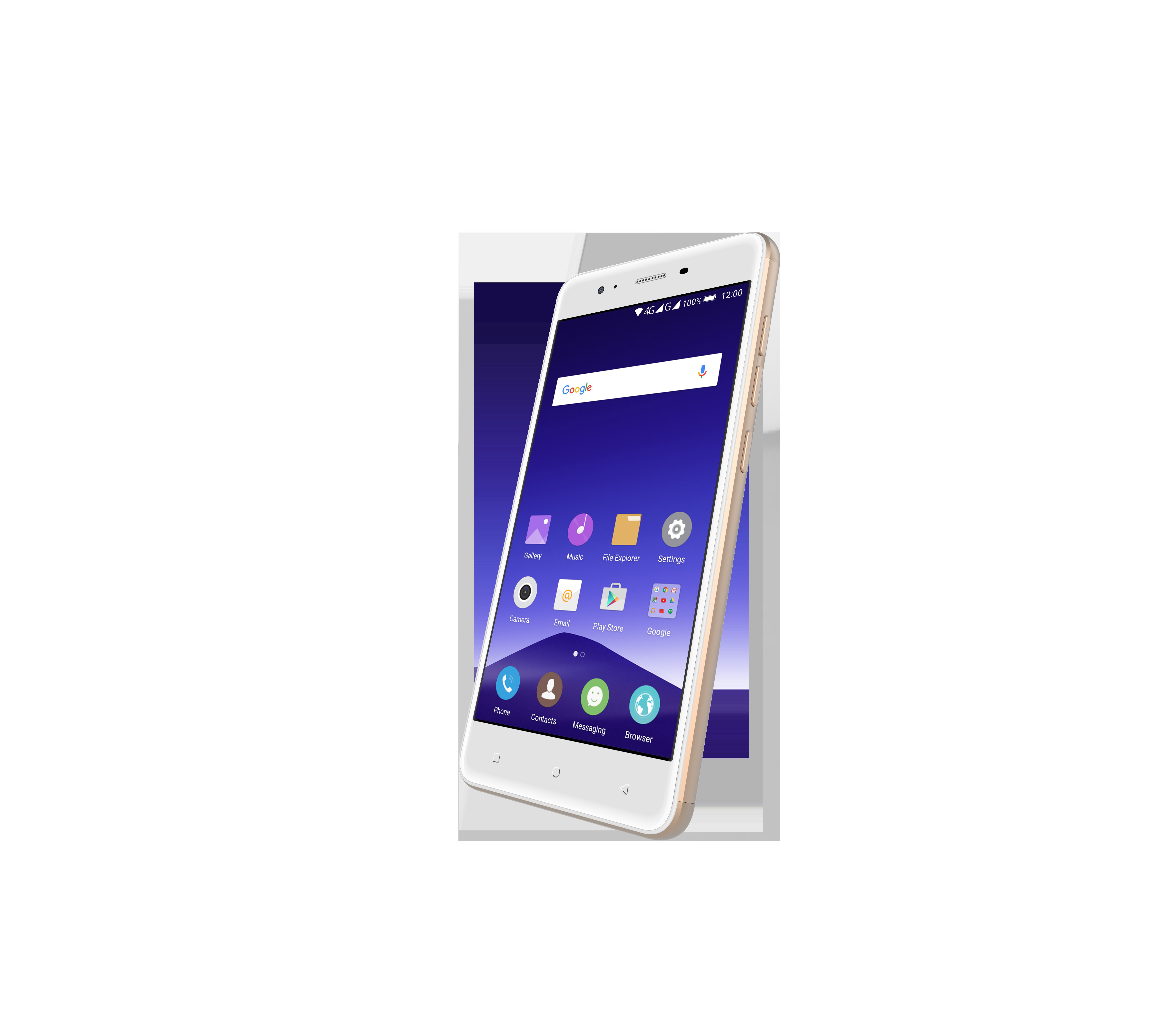 MOBISTEL CYNUS F10 16 GB Gold Dual SIM