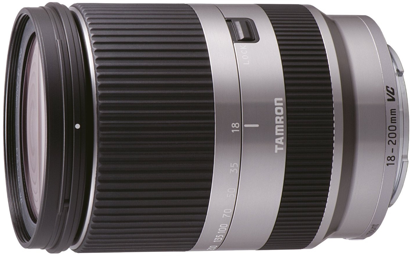 TAMRON Téléobjectif 18-200mm F3.5-6.3 Di III VC Argenté Sony (B011S)