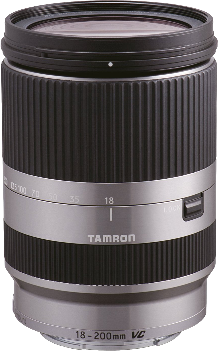 TAMRON Téléobjectif 18-200mm F3.5-6.3 Di III VC Argenté Sony (B011S)