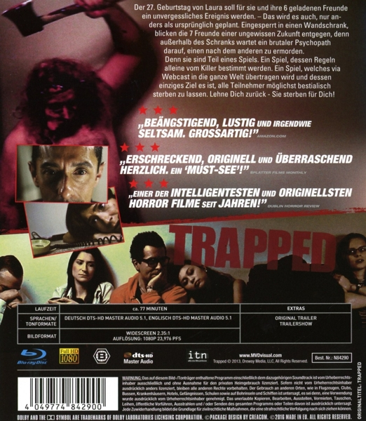 Trapped – Kein Entkommen Blu-ray