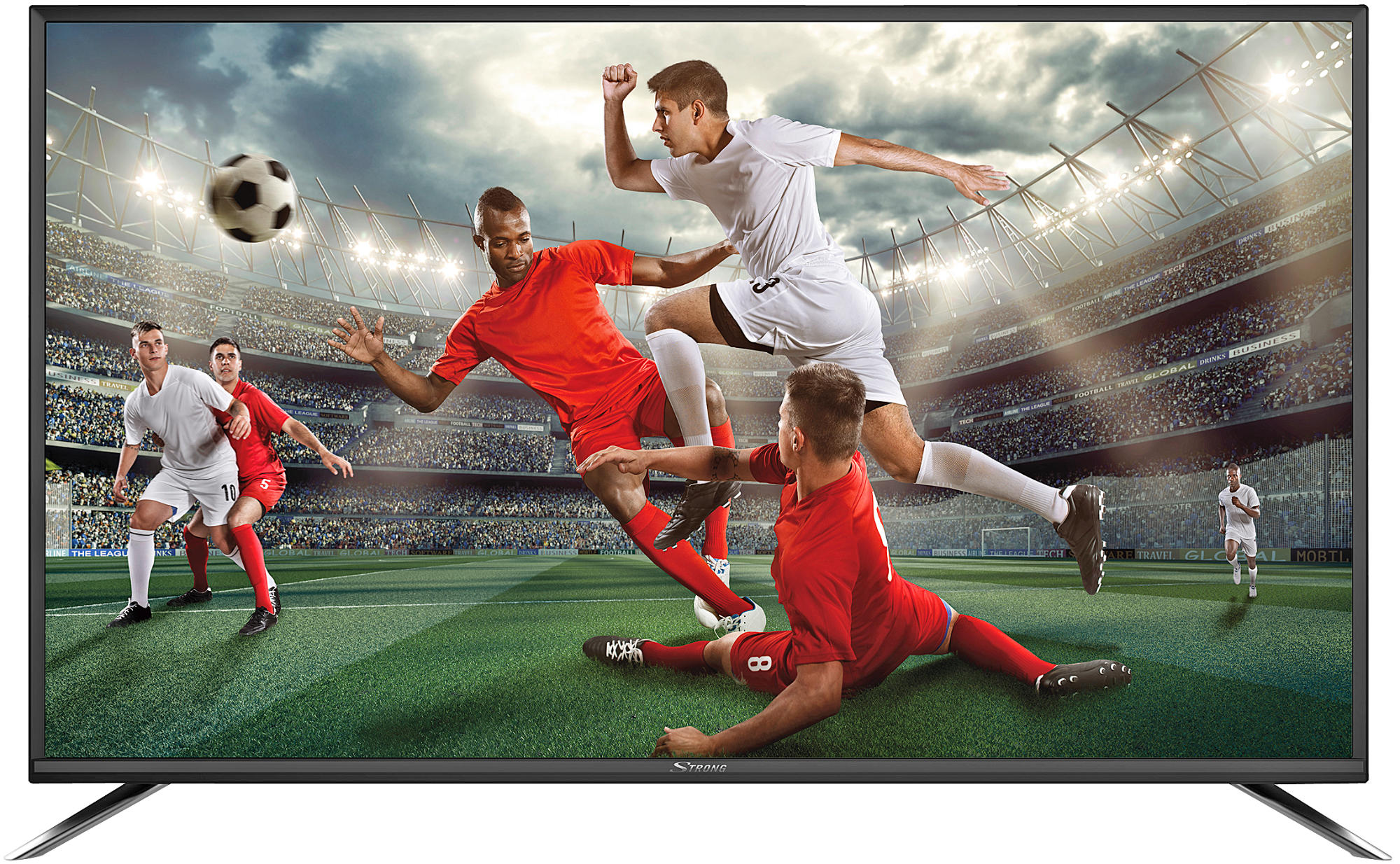 STRONG Fernseher SRT 40FX4003 Full HD LED TV, 101cm (40 Zoll) mit Triple Tuner, 1920x1080 Pixel, schwarz