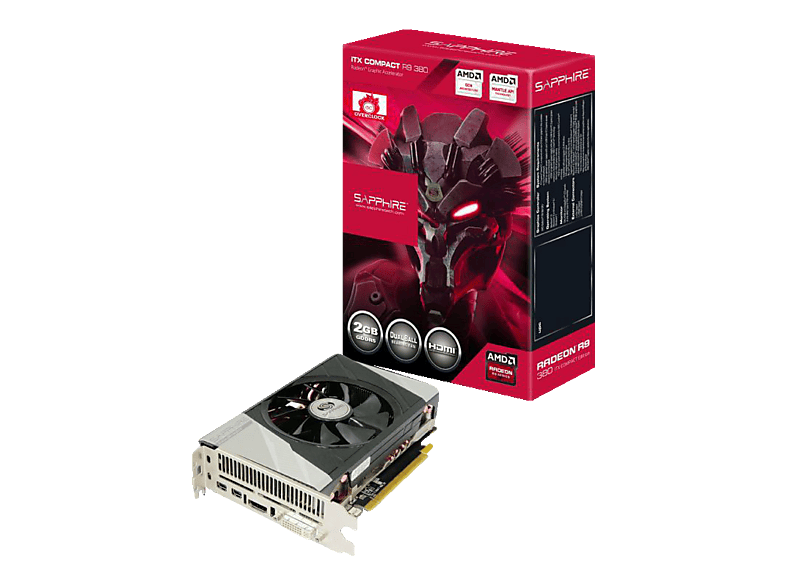 SAPPHIRE Radeon R9 380 ITX Compact OC (AMD, Grafikkarte) | MediaMarkt