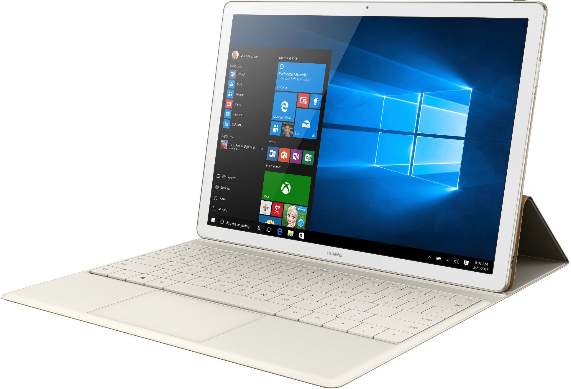 HUAWEI MATEBOOK M5 - 12 Zoll - Intel® Core™ M m5-6Y54 - 8 GB - 256 GB - Intel® HD 515 - Windows 10 Home (64 Bit)