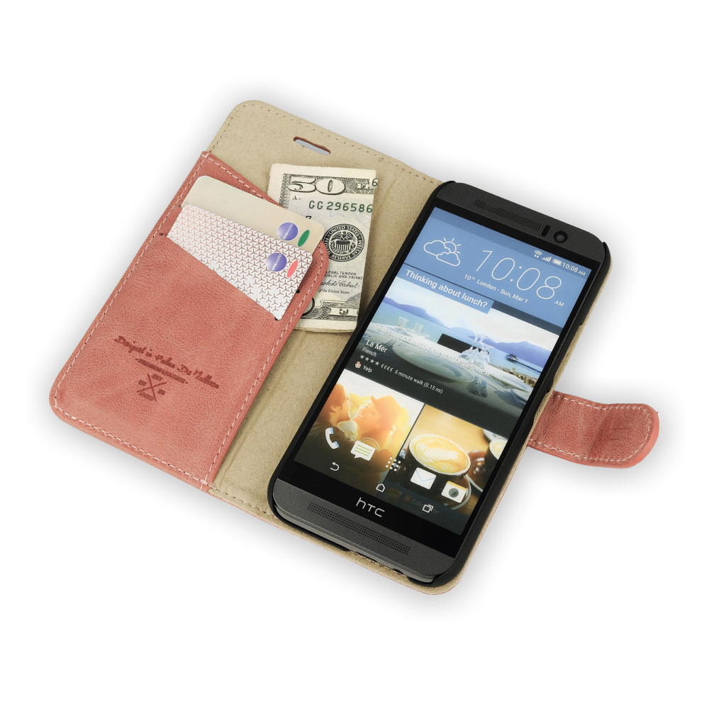 Rosa Bookcover, QIOTTI One M9, HTC, Smart,