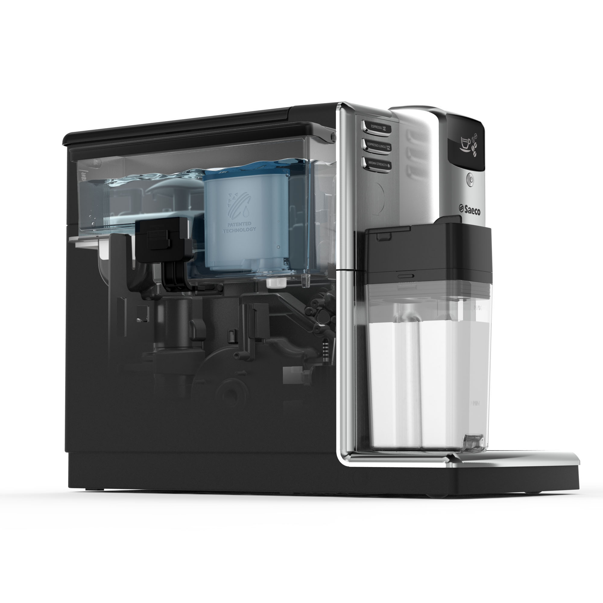 SAECO HD8917/01 Incanto Kaffeevollautomat Edelstahl/Schwarz