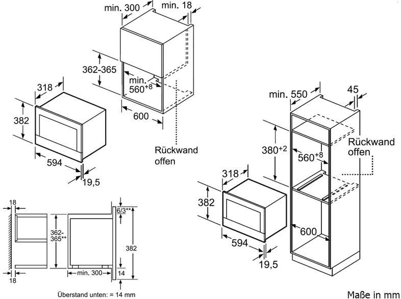 Siemens bf634lgs1 схема встраивания