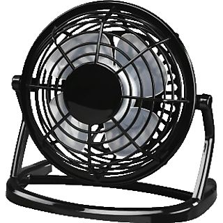 HAMA ventilatore da tavolino USB, nero - Ventilatore da tavolo (Nero)