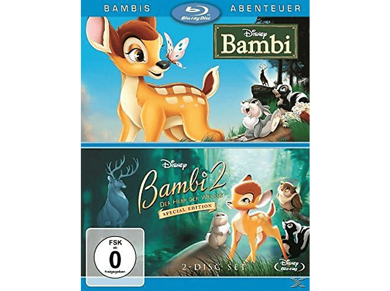 Bambi 1 &amp; 2 Bluray auf Bluray online kaufen SATURN