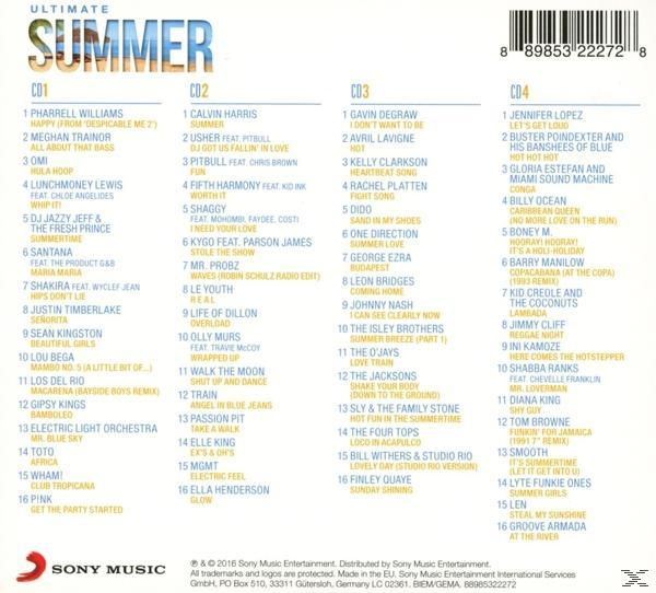 (CD) - - Ultimate...Summer VARIOUS