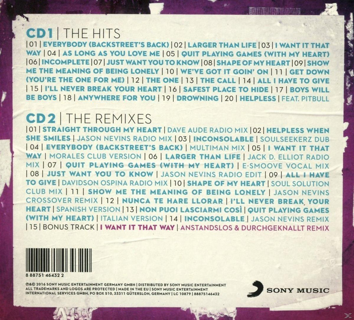 CDs mit Tracklisten und Albumcover.
