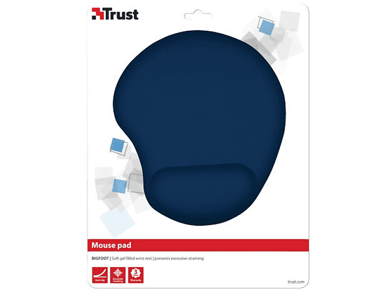 TRUST 20426 Bigfoot Jel Mouse Pad Mavi_3