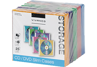 VIVANCO 31700 CD/DVD Koruyucu Kap Paketi 25'li