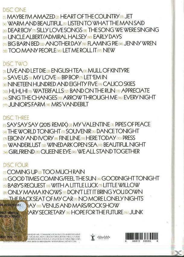 Paul McCartney | Pure McCartney (4CD Version) - (CD) | SATURN