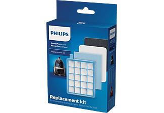 PHILIPS FC8058/01 FILTERSET POWERPRO COMPACT - kit de rechange (Blanc)