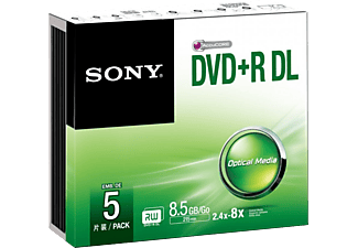 SONY 5DPR85SS DVD+R DL, 5 db
