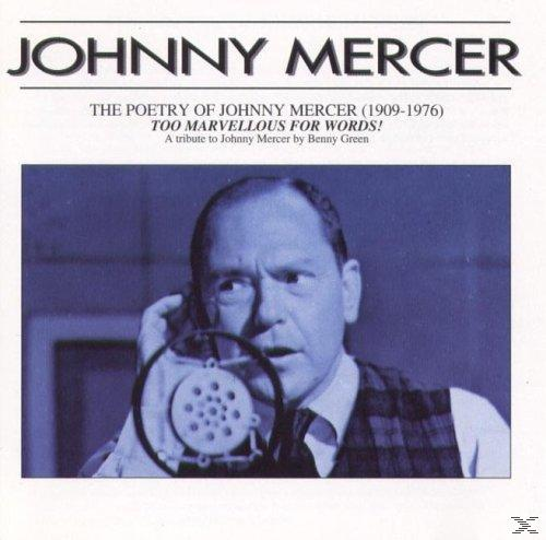 Johnny (CD) Of Johnny Merc - - Mercer Mercer-Poetry