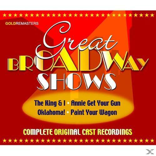 (CD) - - Ocr-Great Shows Broadway Recordings Cast Original