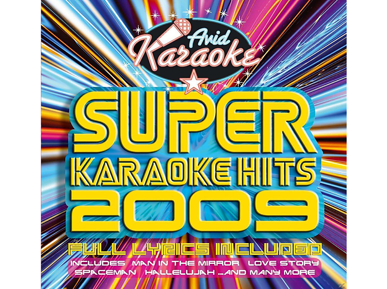 VARIOUS Hits (CD) - Super 2009 - Karaoke