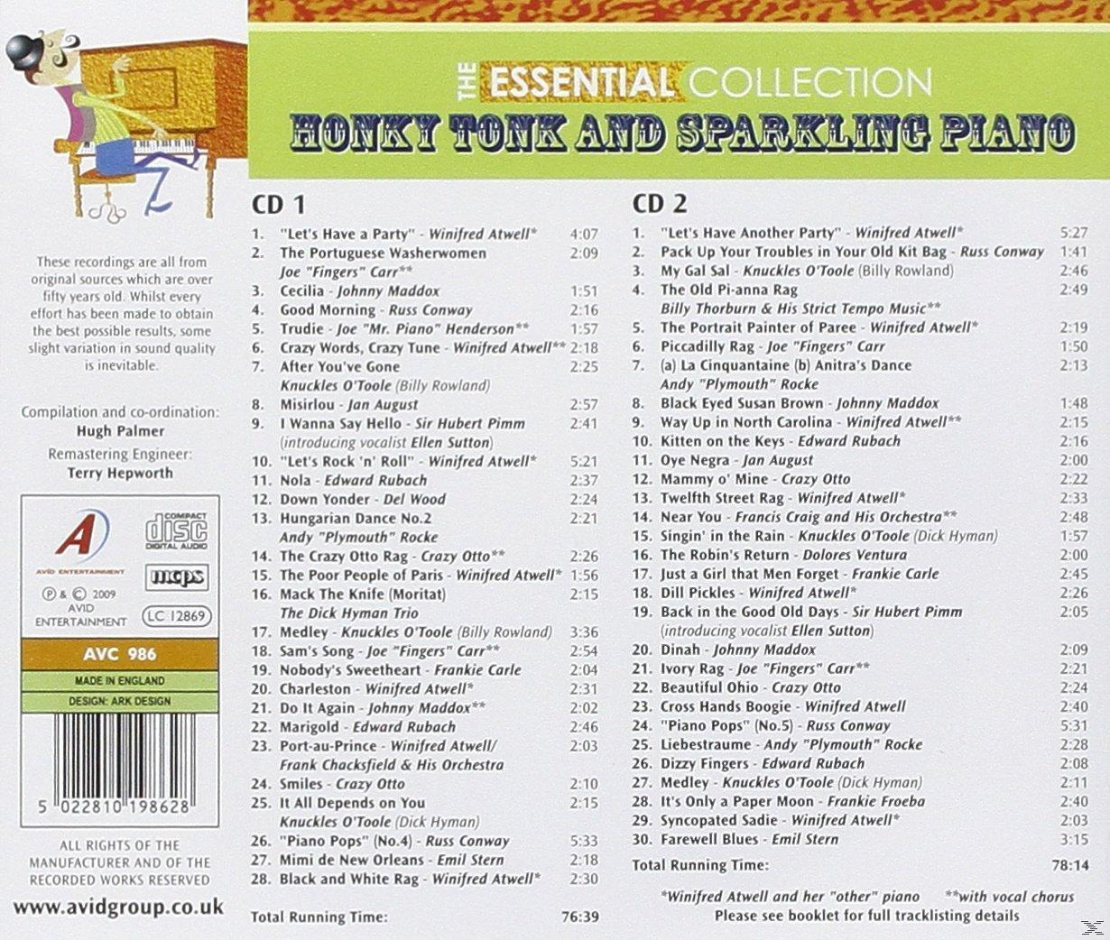 VARIOUS - Essential-Honky Tonk & Spark  - (CD)
