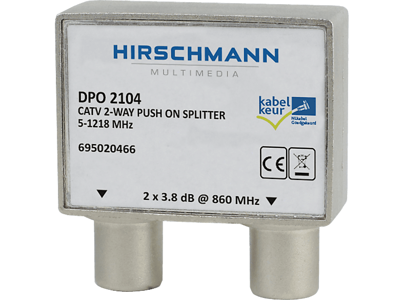 deadline Registratie Ongeëvenaard HIRSCHMANN DPO 2104 splitter/695020466 kopen? | MediaMarkt