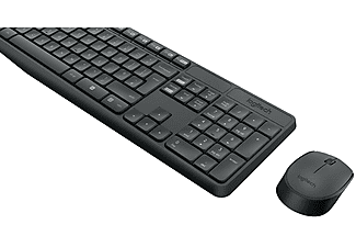 LOGITECH MK235 USB Alıcılı Kablosuz Türkçe Q Klavye Mouse Seti - Siyah_2