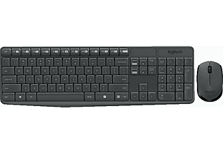 LOGITECH MK235 USB Alıcılı Kablosuz Türkçe Q Klavye Mouse Seti - Siyah_3