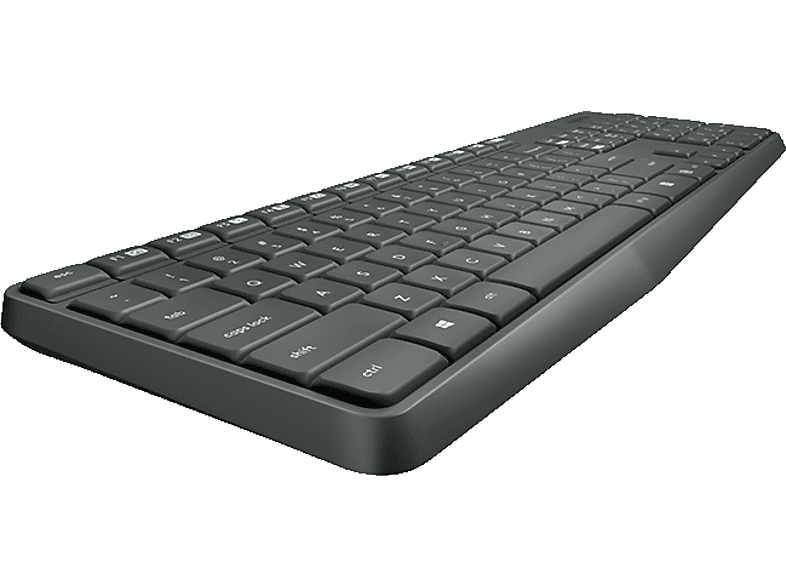 LOGITECH MK235 USB Alıcılı Kablosuz Türkçe Q Klavye Mouse Seti - Siyah_4