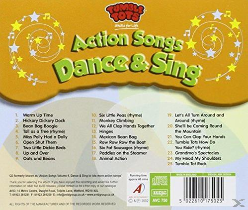 Tumble Tots - Tumble Tots-Action:Dance & Sin  - (CD)