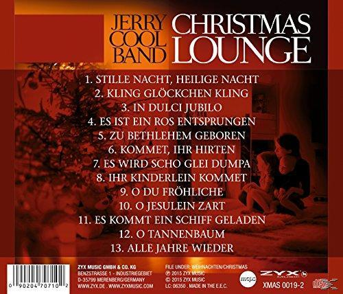Jerry Cool (CD) Band Christmas - - Lounge