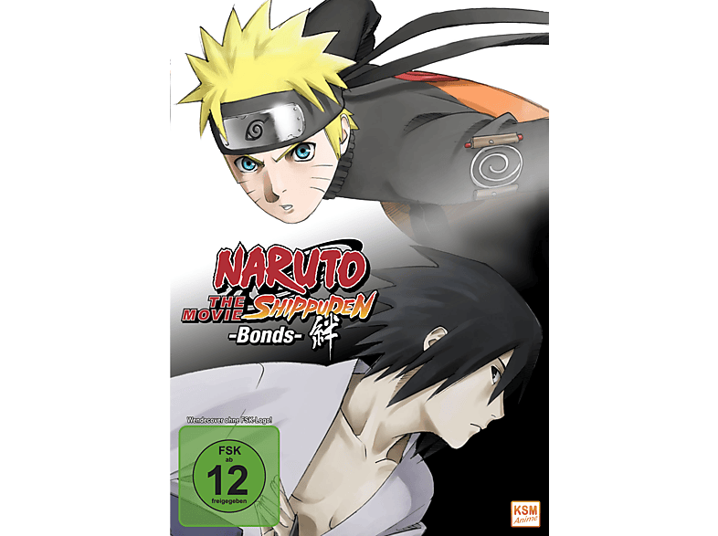 Naruto Shippuden The Movie 2 Bonds (2008) DVD –