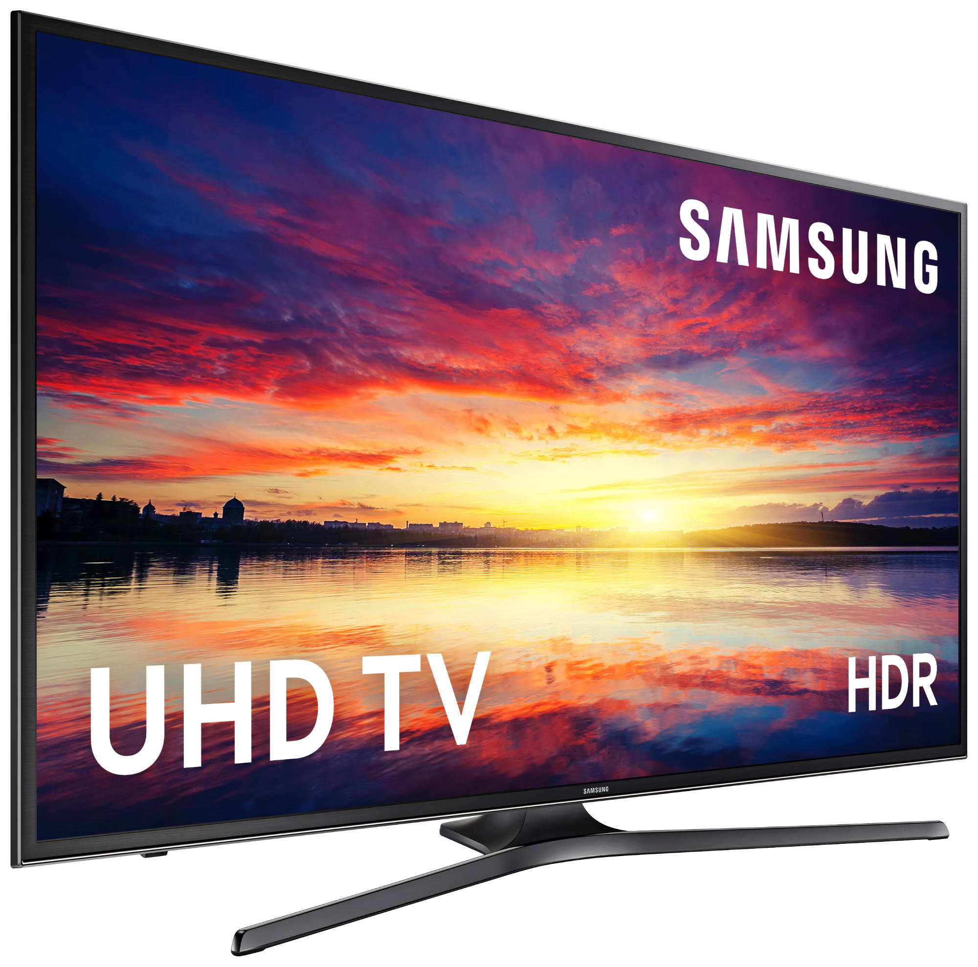 TV LED 50" - Samsung 50KU6000, UHD 4K, HDR, Plana
