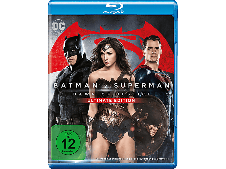 Batman v Superman: Dawn of Justice (Ultimate Edition) Blu-ray