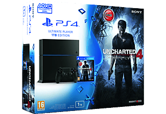SONY Playstation 4 1TB  + Uncharted 4: Bir Hırsızın Sonu