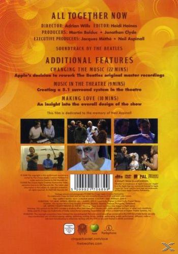 Rückseite einer DVD-Hülle mit Filmcredits, zusätzlichen Funktionen und einer Szenencollage.