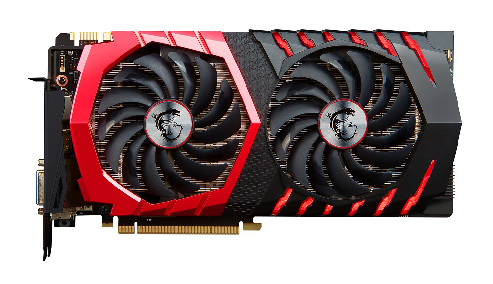 MSI GeForce® GTX 1080 Gaming X 8GB (V336-001R) (NVIDIA, Grafikkarte)