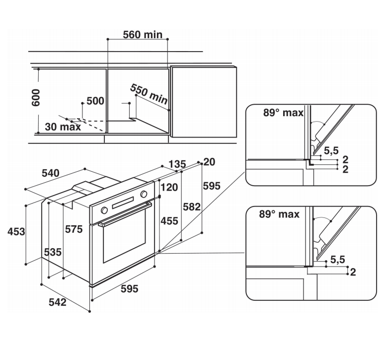 WHIRLPOOL AKP 449 IX beépíthető sütő
