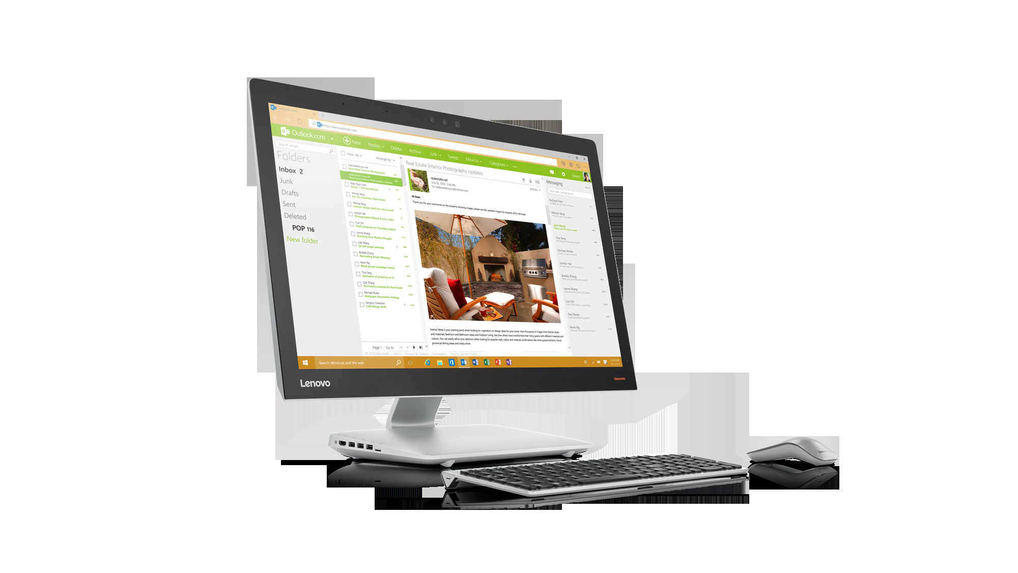 LENOVO ideacentre 910 - Core™ i5 i5-6400T - 8 GB - 1 TB - NVIDIA - Windows 10