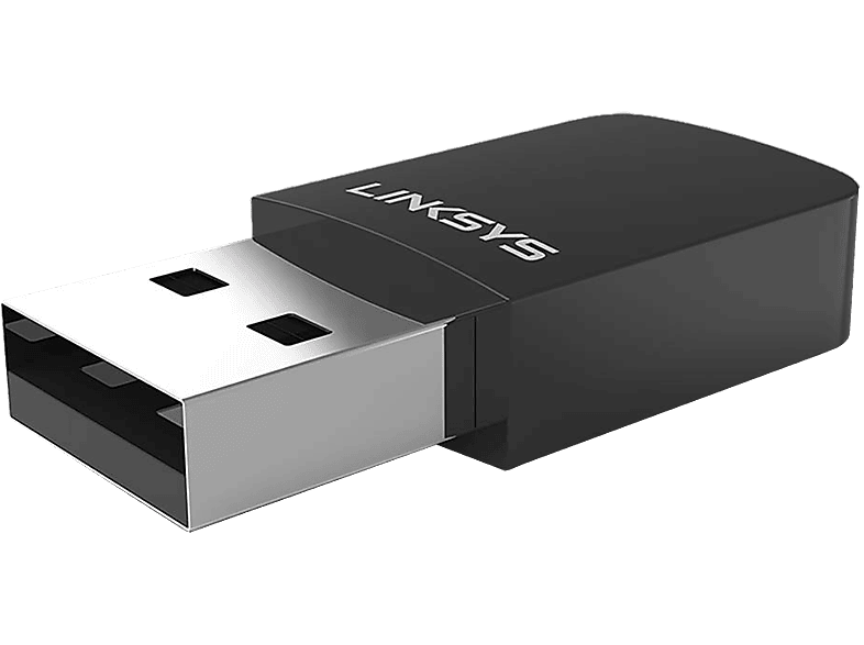LINKSYS Micro USB dubbele band Wi-Fi adapter Max-Stream AC MU-MIMO (WUSB6100M-EU)