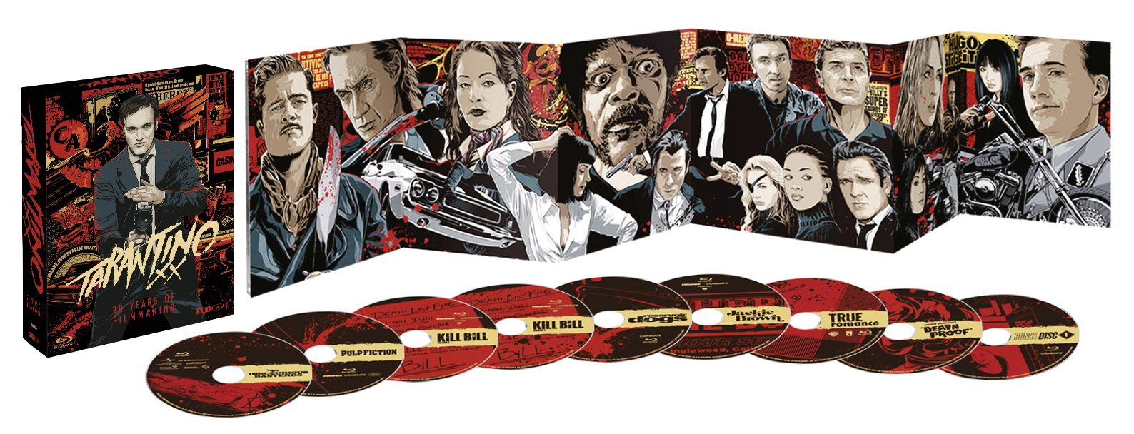 Tarantino-Box Blu-ray