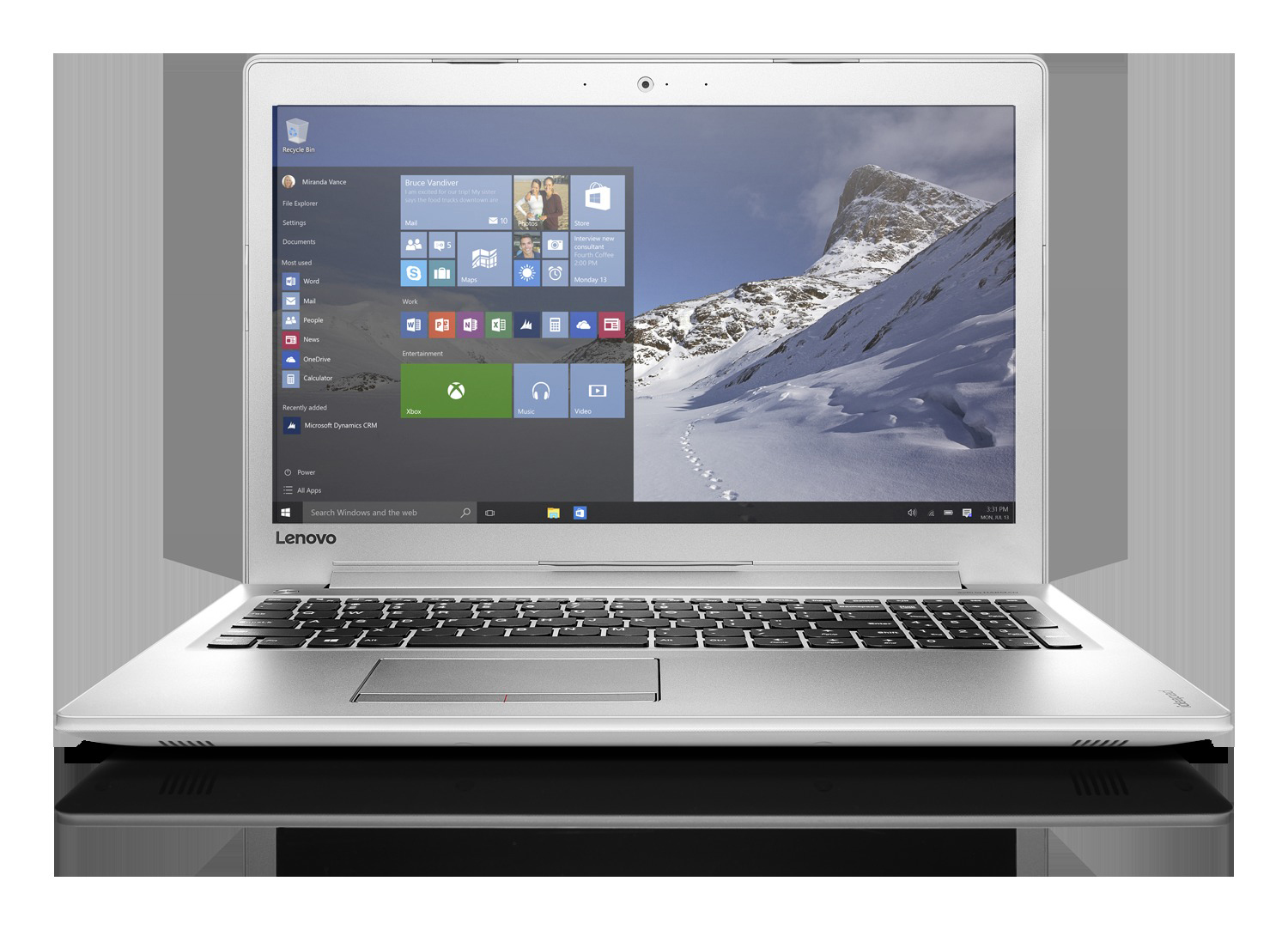 LENOVO ideapad 510 - 15,6 Zoll - Intel® Core™ i5 i5-6200U - 8 GB - 256 GB - Windows 10 (64 Bit)