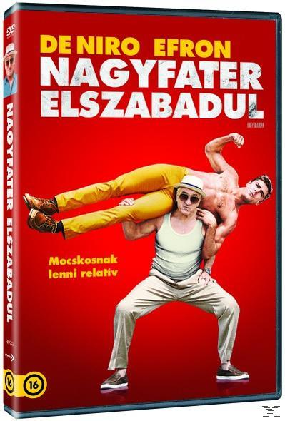 DVD borító két férfival, akik egymást tartják, és egy piros háttérrel.