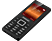 PRESTIGIO PFP1241 Duo fekete kártyafüggetlen mobiltelefon